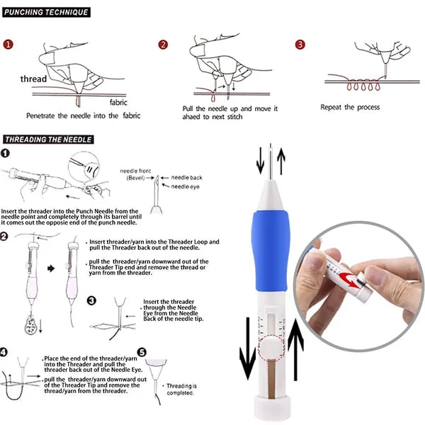 StitchMagic Embroidery Pen