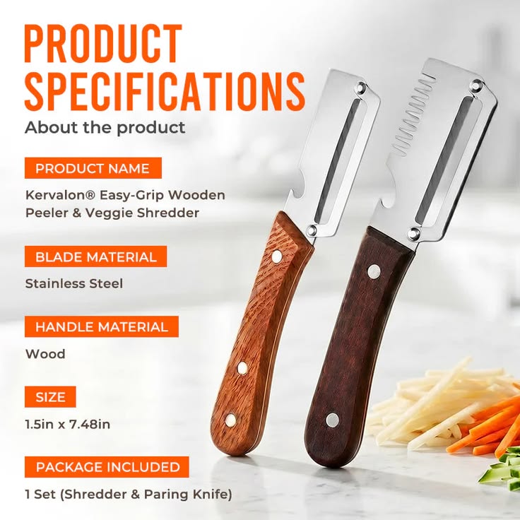 PeelPro™ 2-in-1 Peeler
