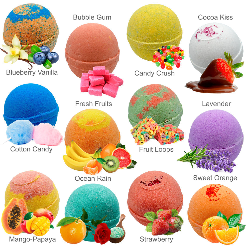 Bath Bombs for Kids with Surprise Toys Inside