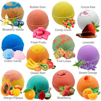 Bath Bombs for Kids with Surprise Toys Inside