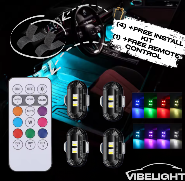 Vibelight™ RGB Car Ambient Lights