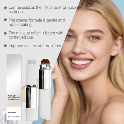 Korean Waterproof Foundation Stick with Brush