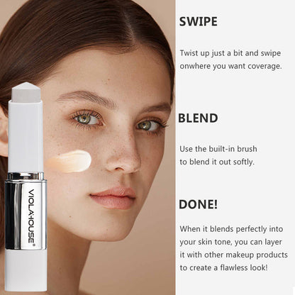 Korean Waterproof Foundation Stick with Brush