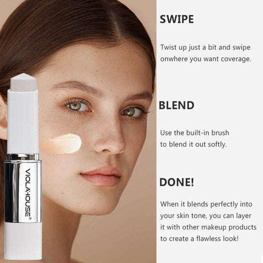Korean Waterproof Foundation Stick with Brush
