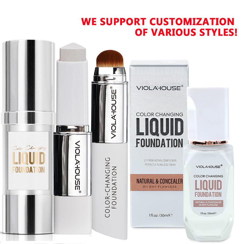 Korean Waterproof Foundation Stick with Brush