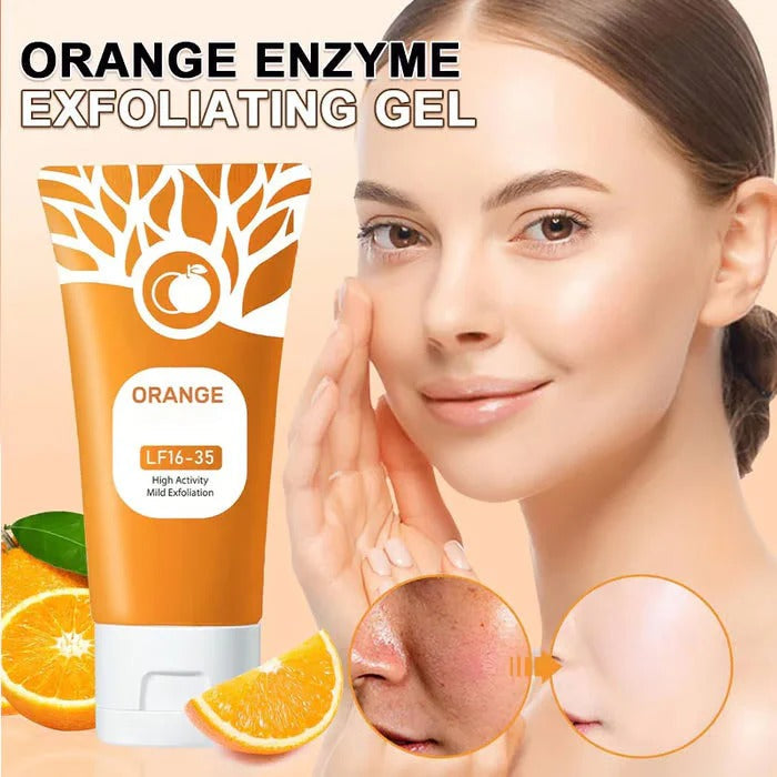 Orange Enzyme Exfoliating Gel For Whitening