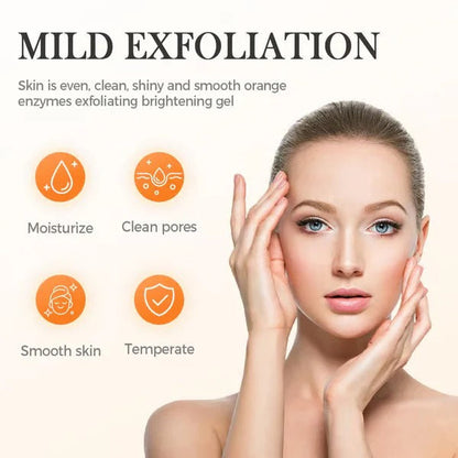 Orange Enzyme Exfoliating Gel For Whitening