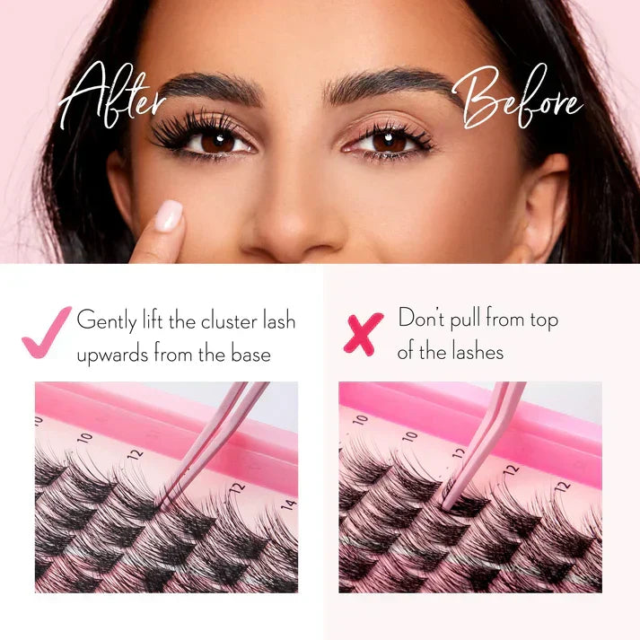 LashLux DIY KitLashLux DIY Lash Cluster Kit – Salon-Quality Lashes at Home