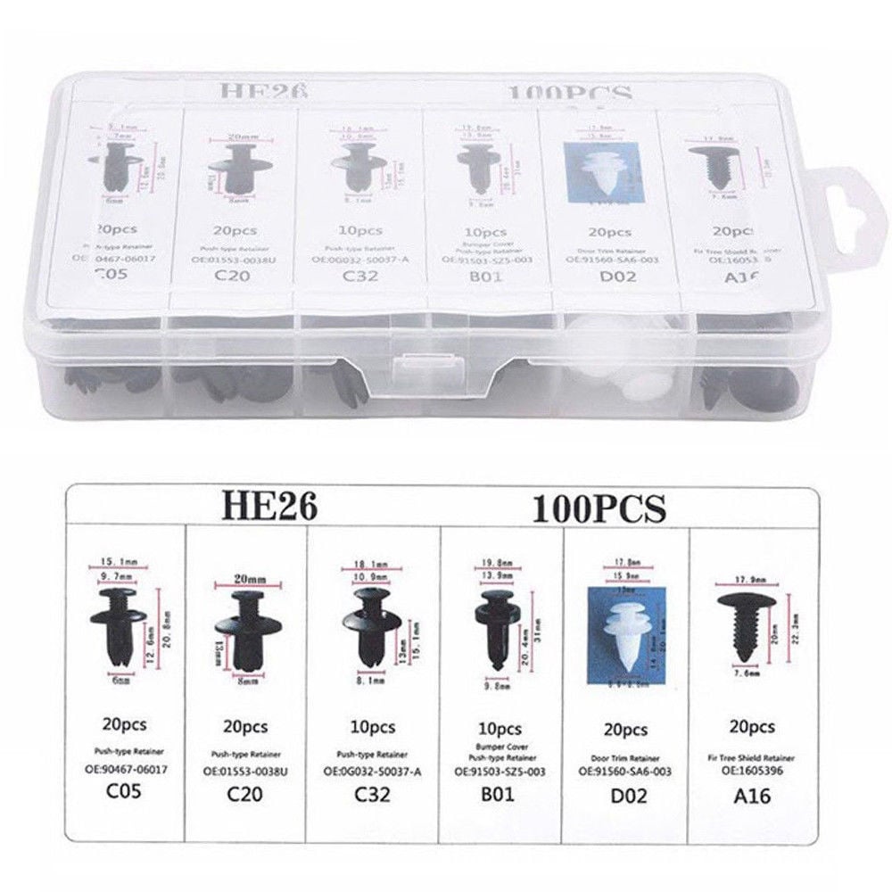 ClipFix Car Fastener Kit