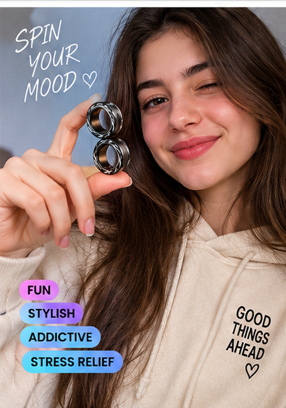 MagnoSpin 3D Fidget Rings (Import)