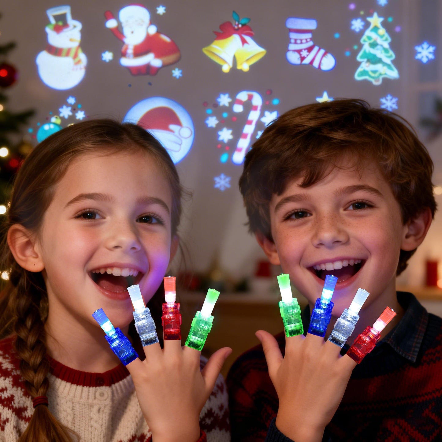 Magic-Glow Finger Projector