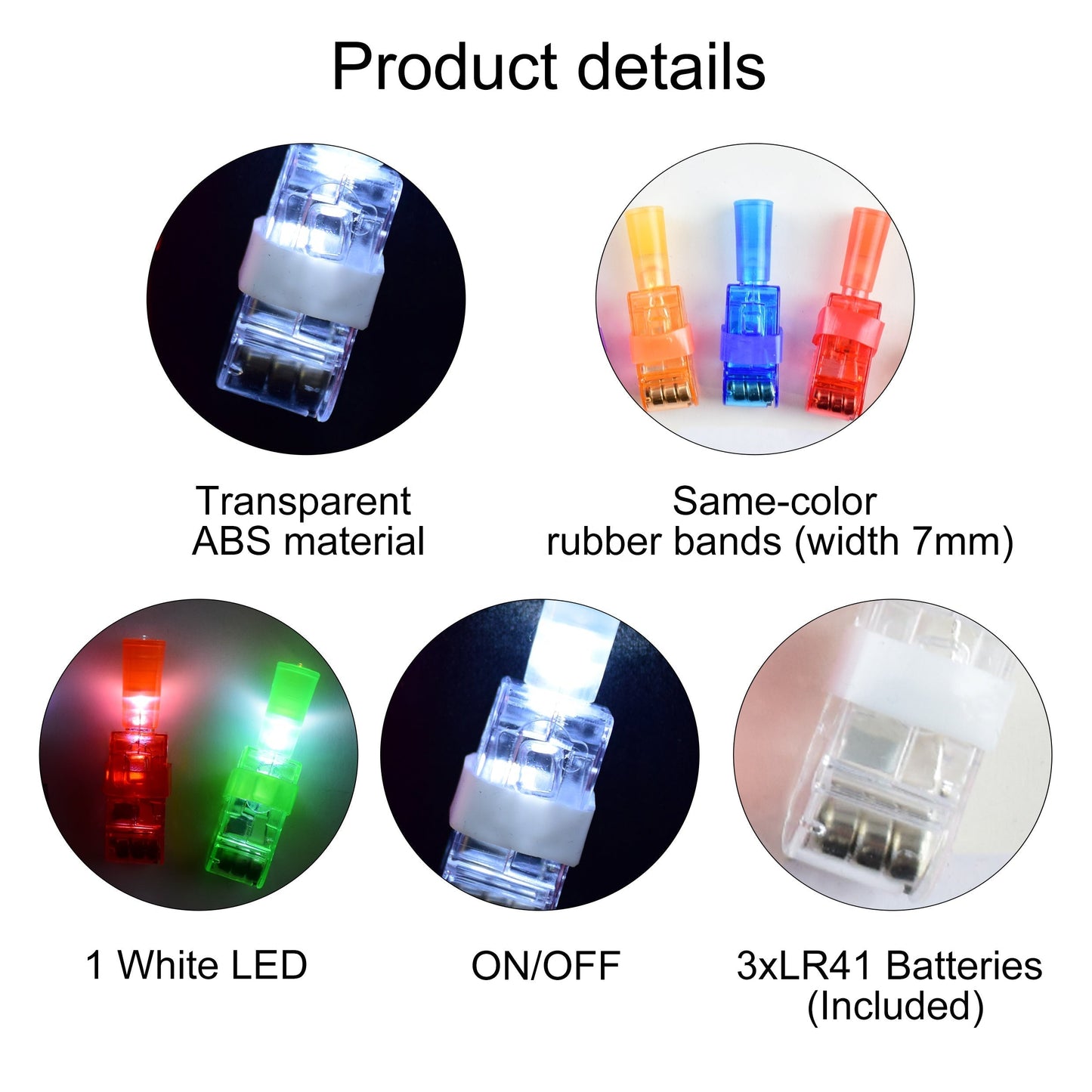 Magic-Glow Finger Projector