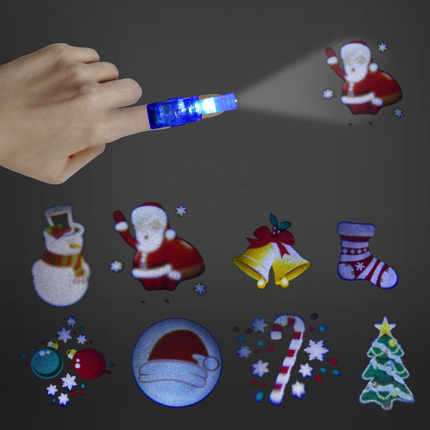 Magic-Glow Finger Projector