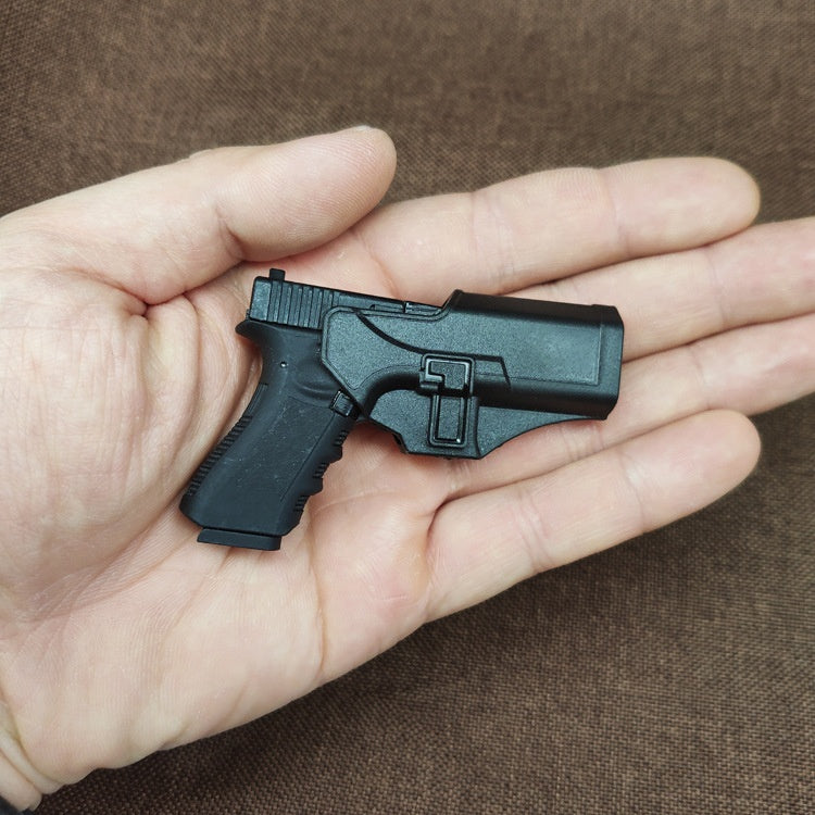 Mini Gun Toy Keychain