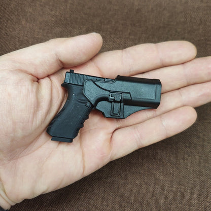 Mini Gun Toy Keychain
