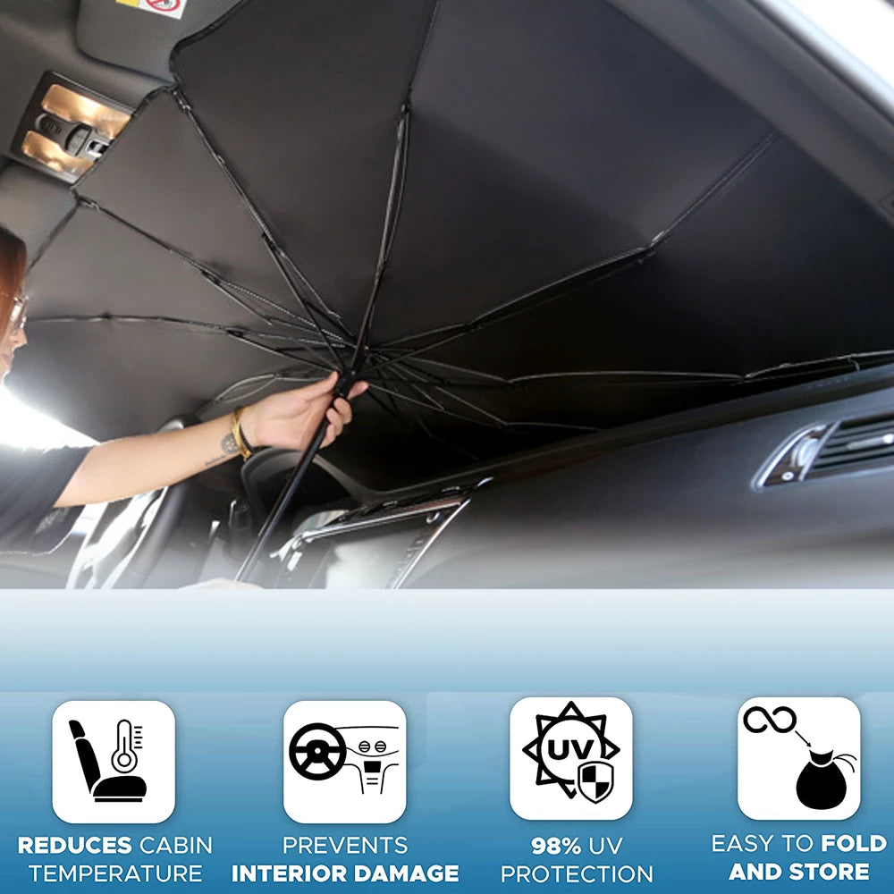 Car Sunshades Heat Protection Umbrella