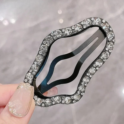 Women Hairpin Full Diamond Cloud Shaped