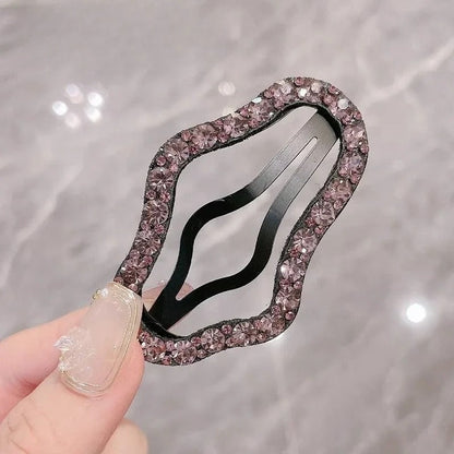 Women Hairpin Full Diamond Cloud Shaped