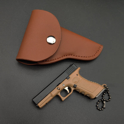 Mini Gun Toy Keychain